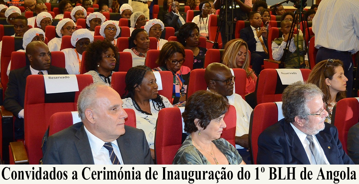 Convidados a Cerimónia de inauguração do 1º BLH de Angola